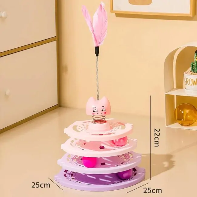 اسباب بازی هوشی دلقک با سری فنری